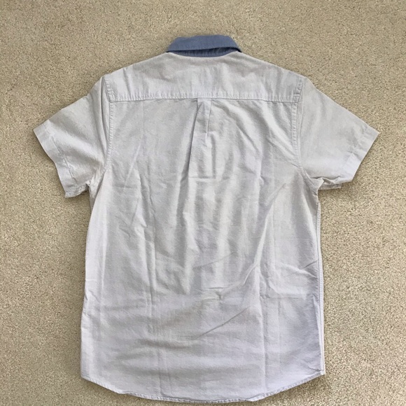 Topman Shirt Sleeve Button Down Shirt - Picture 4 of 5